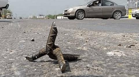 Poncha llantas en Españita asaltan impunemente a automovilistas