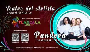 Mañana deleitará Pandora a los asistentes a la Feria de Tlaxcala