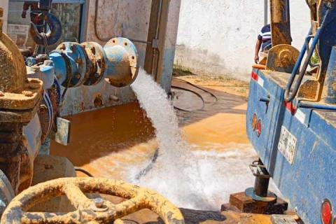 Con nueva bomba en el pozo “Nuevos Horizontes” capamh avanza en el restablecimiento del servicio de agua potable imagen 1
