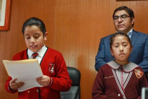 Niño es presidente por un día en Totolac imagen 3