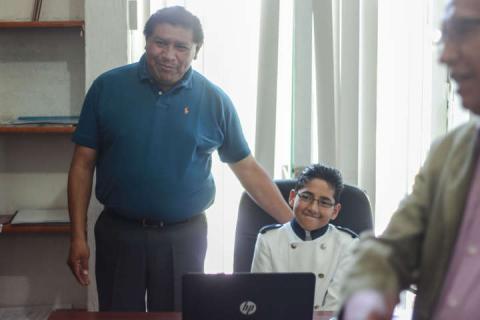 Niño es presidente por un día en Totolac imagen 4