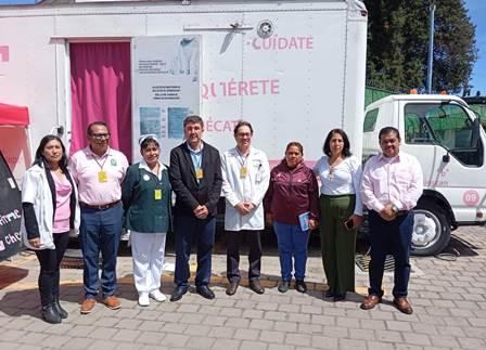 Impulsa IMSS Tlaxcala la detección oportuna del cáncer de mama