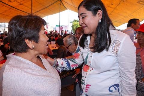 Puedo regresar al distrito porque entregué resultados: Anabel