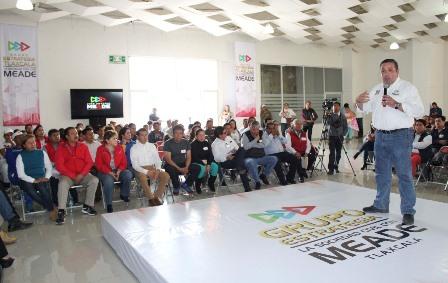 Líderes de izquierda de Tlaxcala se suman a candidatos priistas
