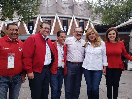 Participa Marco Mena en XXII Asamblea Nacional de PRI