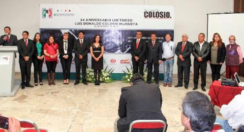 Conmemora PRI el XXIV aniversario luctuoso de Colosio imagen 1