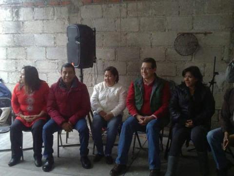 Se dejan ver juntos Mena, Ávalos y Padilla