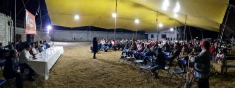 Militancia priista muestra músculo en municipio de Santa Isabel Xiloxoxtla