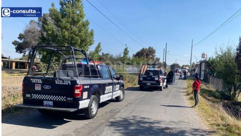Explosión de tanque de gas en Tetla deja un muerto y varios heridos