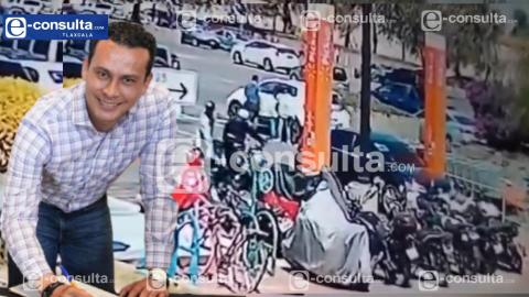 Apetatitlán se convierte en cueva de malandros; roban motocicleta a plena luz del día y el edil duerme