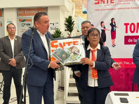 Tere Meneses asume el liderazgo de la sección 55: Un nuevo comienzo para la educación en la sección sindical