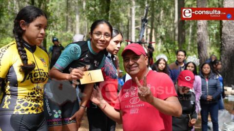 Teolocholco vibra con el “Gran Reto MTB Tlalocan 2025”