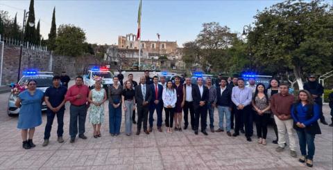 Tepeyanco refuerza su seguridad: entregan patrullas y equipo policial