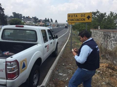 Ante actividad volcánica refuerzan planes de contingencia