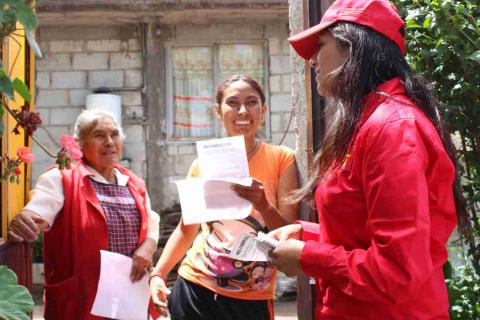 Asegura Angélica Carreto que no necesita comprar votos