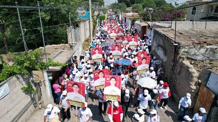 Contundente inicio de campaña: Hildeberto Pérez el rival a vencer