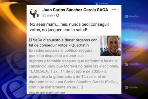 Se enoja aspirante huehue a la gubernatura de Tlaxcala