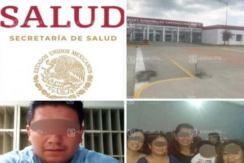 Familia hace negociazo en Hospital General de San Pablo del Monte