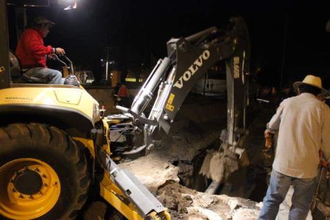 Realizan en Huamantla trabajos correctivos tras intensas lluvias imagen 2