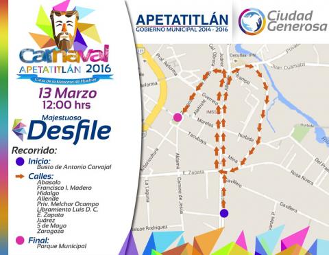 Invita Apetatitlán a su Gran Remate de Carnaval imagen 2