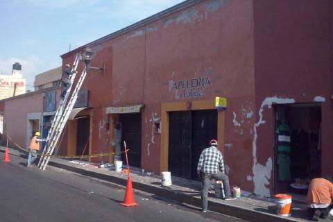 Continúa ayuntamiento de Tlaxcala con rehabilitación de fachadas en el centro histórico imagen 1