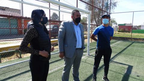 Inicia en Xicohtzinco rehabilitación del Centro Recreativo Saltillo imagen 1