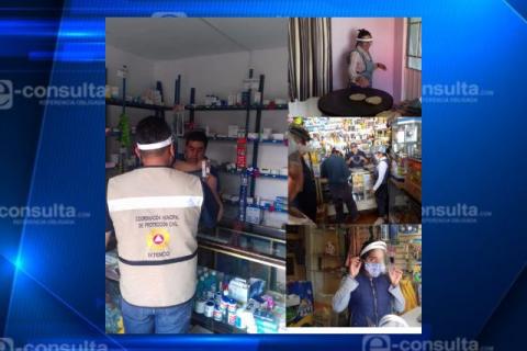 Entrega Ayuntamiento caretas de protección a comerciantes fijos, semifijos y ambulantes