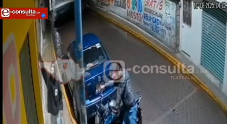 Vecinos de SPM denuncian robo de motocicleta y sabotaje a cámara de seguridad