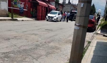 Le roban motocicleta a repartidor de "Lala" en cuestión de segundos en Chiautempan