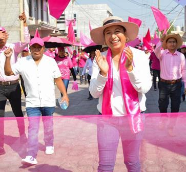 Rocío Meléndez encabeza caminata por Tlaltelulco; Fuerza por México, ya ganó imagen 3
