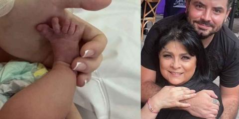 Victoria Ruffo se muestra muy feliz por tener a su nieta Tessa