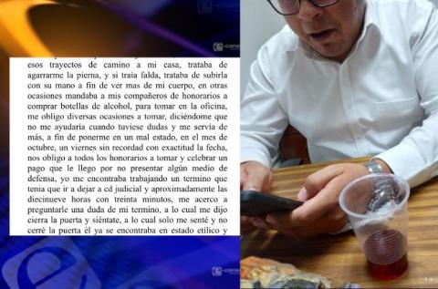 Funcionarios borr#chines y cale#turientos operan en el IMSS, además piden dinero para perder demandas