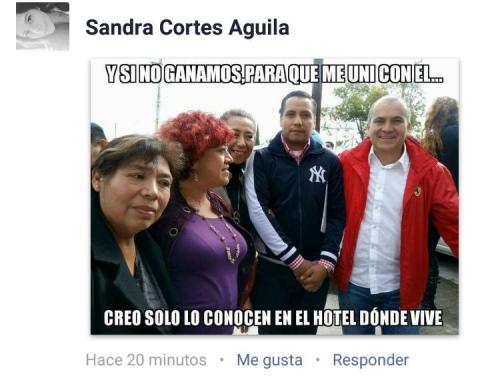 Sobrina de Blanca Águila le entra a la guerra sucia, también quiere su plaza imagen 1