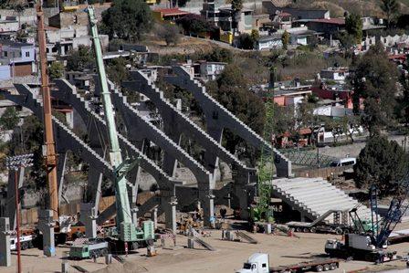 Colocación de gradas avanza en el Estadio Tlahuicole: Secoduvi imagen 1