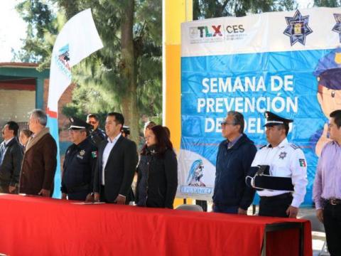 Inauguran en Tepeyanco la semana de prevención del delito imagen 1