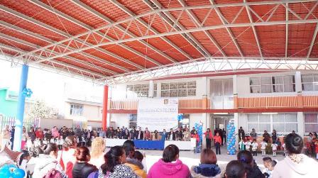 Inauguran techado en preescolar de San Pablo del Monte imagen 4