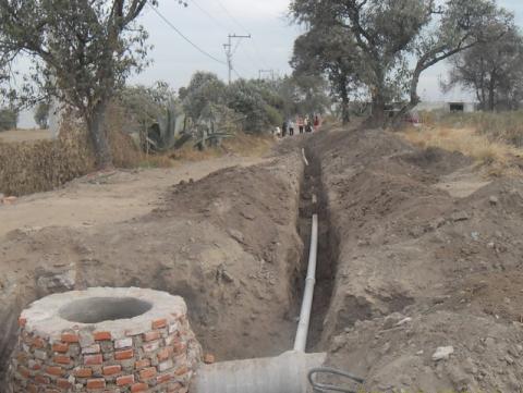 Amplia CAPAM Calpulalpan Red de Agua Potable en Colonia “Los Volcanes” imagen 3
