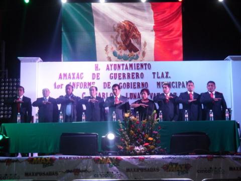 Presenta 1° Informe de Gobierno Carlos Luna Vázquez en Amaxac imagen 4