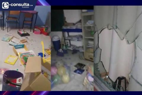 Hampones saquean primaria en Nativitas