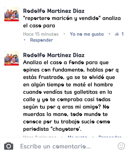 Arrecia administración de MGZ amenazas contra periodistas de e-consulta imagen 2