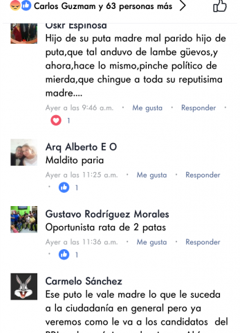 Quiere ser senador, aprueba nuevo gasolinazo y lo tunden en Facebook