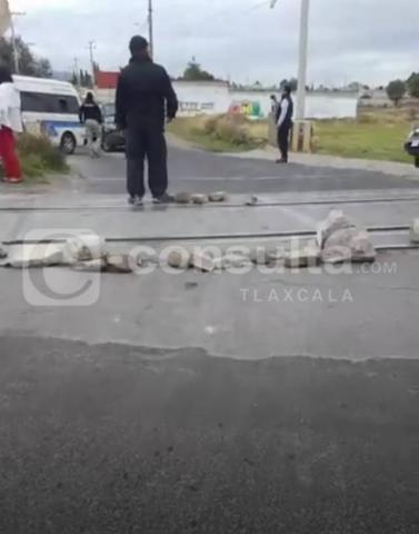 Conflicto por invasión de rutas en límites de Quilehtla imagen 1