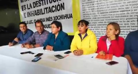 Trabajadores de la educación piden destitución de directora