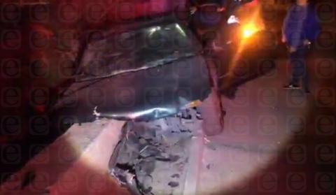 Salen disparados en aparatoso accidente en Xicohtzinco imagen 1