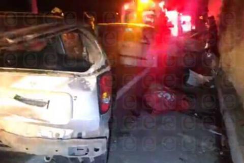 Muere una persona en aparatoso accidente en Totolac