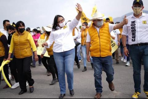 Comprometida con Benito Juárez, arranca Laura Flores campaña de "corazón" imagen 3
