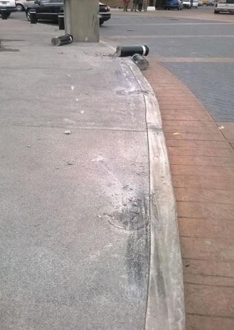 Son constantes los accidentes en la rotonda de la maquinita imagen 9