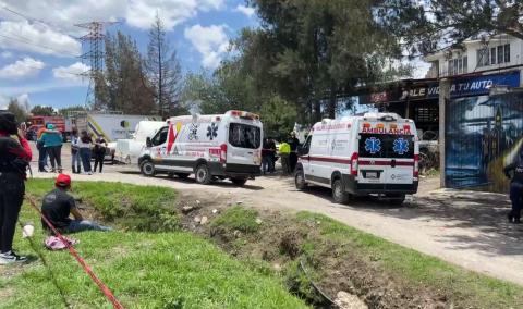 Mueren dos hombres por intoxicación mientras le daban mantenimiento a una pipa de gas