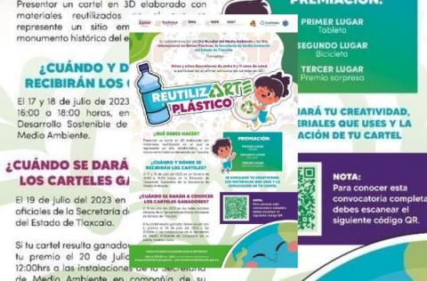Abren convocatoria en Tecopilco para que infantes realicen un cartel al medio ambiente