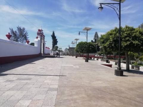 Realizó Secoduvi modernización de imagen urbana en Teolocholco imagen 2